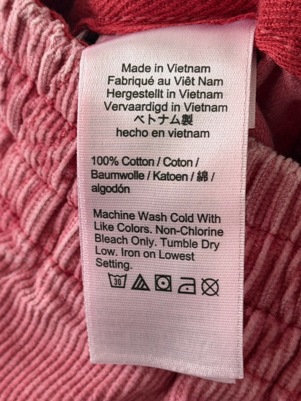 J.Crew corduroy dock shorts in vintage red color - Picture 3 of 4